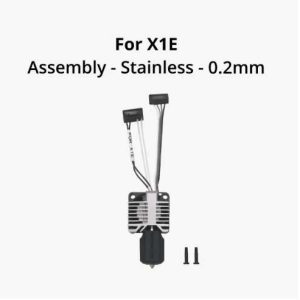 Bambu Lab Complete Hotend Assembly with Stainless Steel Nozzle