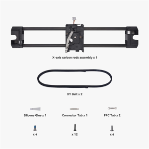 Bambu Lab X Axis Carbon Rods Assembly