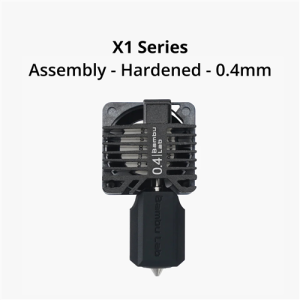 Bambu Lab X1 Complete Hotend Assembly with Hardened Steel Nozzle 0.4