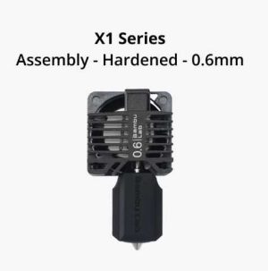 Bambu Lab X1 Complete Hotend Assembly with Hardened Steel Nozzle 0.6