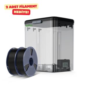sunlu-pla-33386-01.jpg SUNLU FilaDryer SP2 Filament Saklama Kutusu | 2x PLA+ 2.0 Siyah Hediyeli